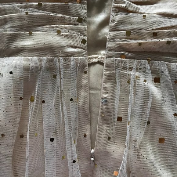 Endless Rose Gold Sparkle Tulle Top (NWT) - Picture 7 of 13